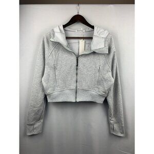 Women’s Namatime Gray Cropped Sweater Size L